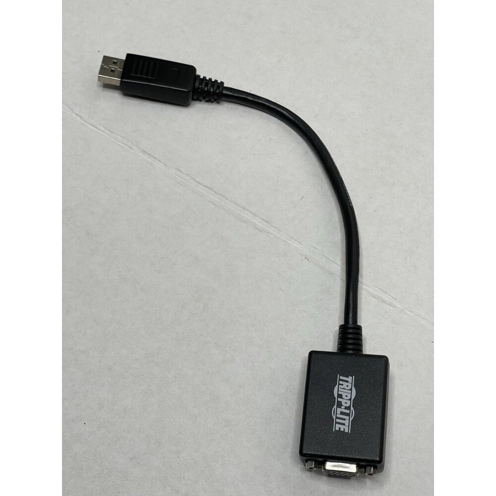 Tripp Lite P134-06N-VGA DisplayPort to VGA Active 6" Adapter